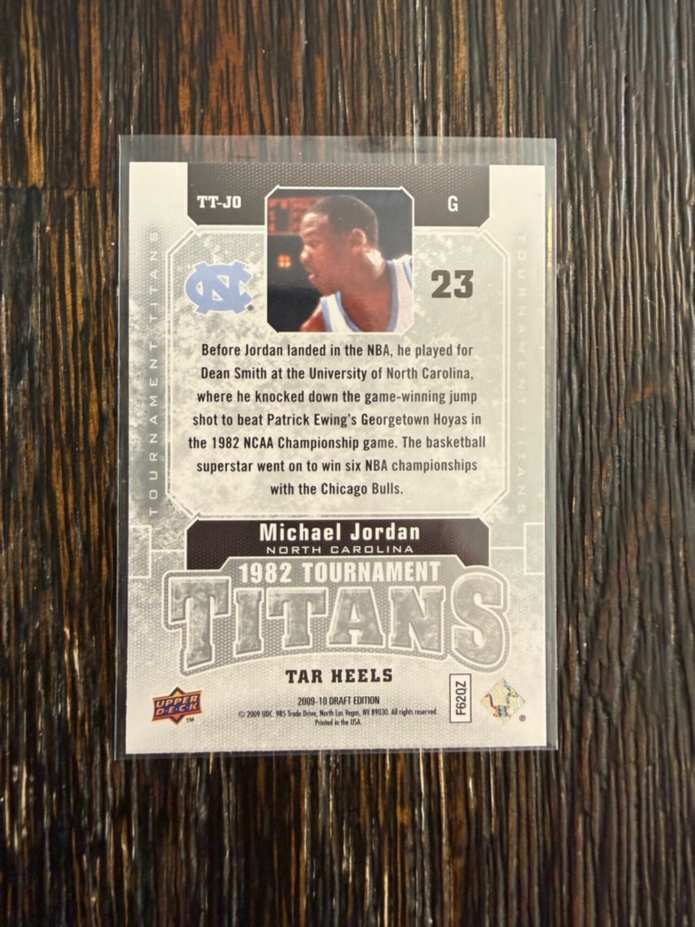 Michael Jordan card - Picture 2 of 2